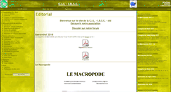 Desktop Screenshot of cil-ibsc.fr